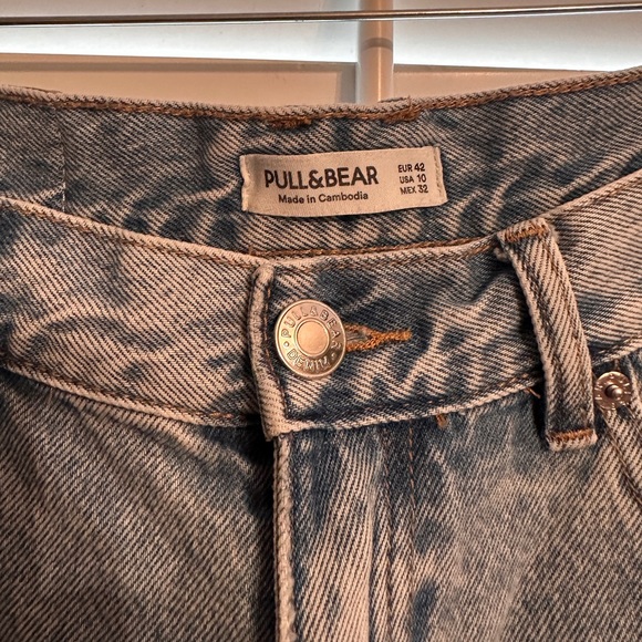 PULL AND BEAR STRAIGHT LEG JEANS!! SIZE 10 - Picture 4 of 4
